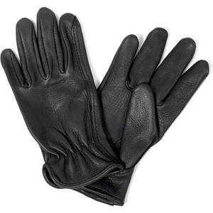Gants de conduite en cuir véritable pour hommes, gants de conduite de voiture perforés faits à la main de qualité supérieure avec sangle de poignet réglable - Product Image 1