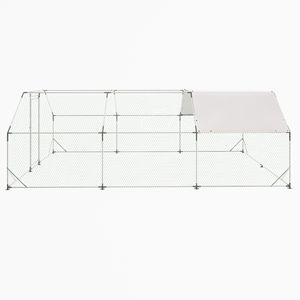Grande Pollaio in Metallo Zincato 3x6 Metri per Allevamento Avicolo - Product Image 2