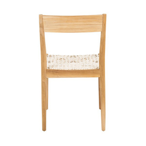 Silla de Comedor de Madera de Teca Premium, Muebles de Madera Maciza Hechos a Mano, Acabado Natural Duradero para Comedor, Proveedor para Restaurantes - Product Image 5