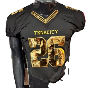 Camiseta y pantalones cortos de fútbol americano con sublimación, transpirables, de talla grande, OEM, tamaño real, Pakistán, fotos reales - Product Image 1