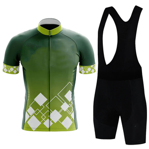 Conjunto de Jersey y Culotte de Ciclismo Personalizado para Hombre, Manga Corta, MTB, Carretera, Secado Rápido, Transpirable, OEM, Venta al Por Mayor - Product Image 2