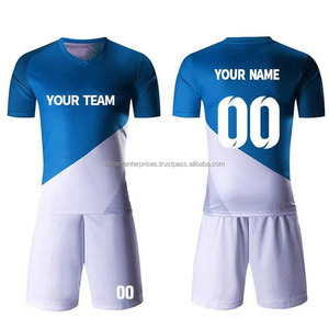 Costume de maillot de football de club de sublimation de logo personnalisé en polyester 100% pour jeunes à prix abordables uniformes de football d'équipe de couleur blanche - Product Image 1