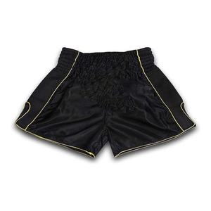 Shorts MMA personnalisés de couleur unie pour hommes, shorts d'entraînement en coton, respirants, légers, pour la boxe, le kickboxing, les arts martiaux - Product Image 4