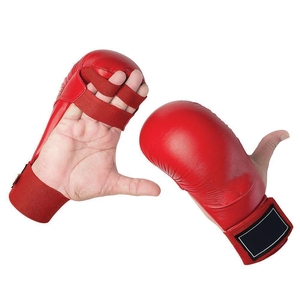 Protector de Manos para Kickboxing de Alta Calidad, Transpirable, Antideslizante, Color Azul, para Entrenamiento, Guantes Ligeros para Karate y Sparring - Product Image 1