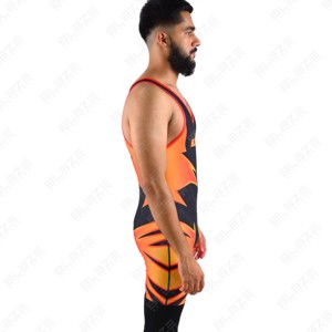 Combinaisons de lutte pour hommes, vêtements de sport, combinaison de lutte pour hommes, uniforme de lutte, vêtements de sport de marque personnalisée, polyester spandex, impression personnalisée - Product Image 5
