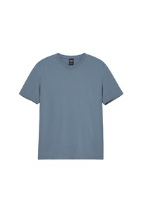 Camiseta de Algodón Personalizada de Lujo para Hombre, Estilo Urbano 3D, Cuello Redondo Acordonado, Secado Rápido, Hombros Caídos, 280 GSM, Ropa Deportiva Larga - Product Image 6