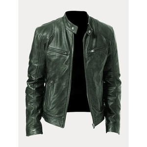 Chaqueta de Cuero de Oveja para Motociclistas Clush, Diseño Exclusivo, Chaqueta de Invierno Acolchada Personalizada para Hombre - Product Image 2