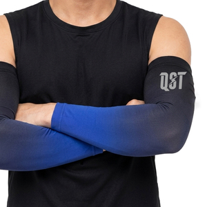 Custom <b>Compression</b> <b>Arm</b> <b>Sleeves</b> Breathable UV Protection Sports <b>Sleeves</b> for Basketball Running Custom Logo OEM - Product Image 5