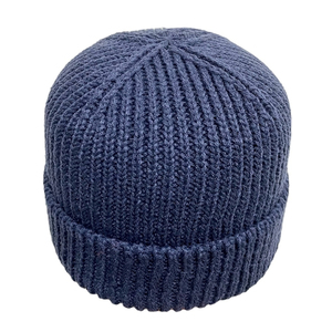 New 2026 Top Custom Logo Winter Warm Unisex Digital Printing 100% Acrylic Cuffed Flat Knitted Beanie <b>Hat</b> new design - Product Image 4