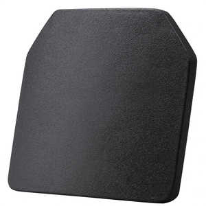 Plaque de blindage dure III en céramique BR5, carbure de silicium d'alumine IV, face de frappe, équipement de protection pour l'entraînement en plein air - Product Image 4