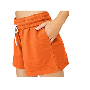 Shorts de course décontractés pour femmes, personnalisables, respirants, en polyester, avec cordon de serrage, deux poches latérales, écologiques - Product Image 6