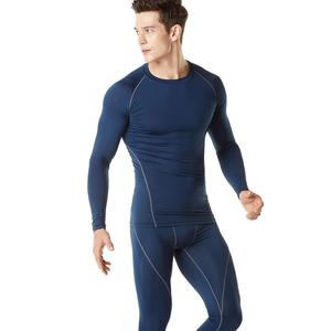 Camisetas de Compresión de Manga Larga para Hombre, Personalizadas con Marca, para Fitness y Running - Servicio OEM, Ajuste Delgado, Transpirables - Product Image 5