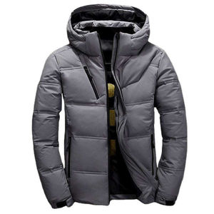 Chaqueta de Invierno Casual para Hombre, Nueva Moda, para Exteriores, Desmontable, Impermeable, Cortavientos, con Capucha, Acolchada, Gruesa, Combinación de Colores - Product Image 2