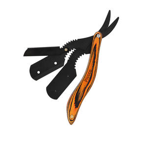 Navaja de Afeitar Recta de Acero, Navaja de Barbero Plegable, Cuchilla Manual para Afeitar, Herramientas de Depilación - Product Image 5