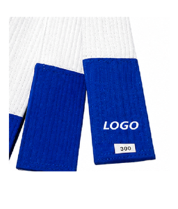 Ceinture de karaté/taekwondo légère et respirante, 100 % coton, écologique, durable, taille haute, 1,5 m – Vente directe usine - Product Image 2