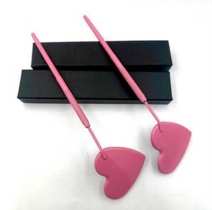 กระจกแต่งหน้ารูปหัวใจเดี่ยวแบบขยาย 3 เท่า สีชมพู ทำจากสแตนเลสสตีล ยี่ห้อ GETUP BROSONS พร้อมโลโก้สั่งทำพิเศษ - Product Image 1
