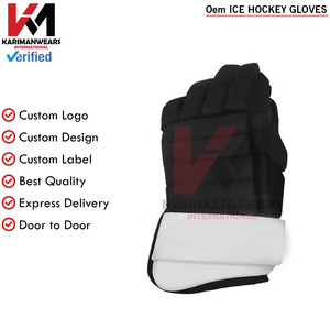 Gants de hockey sur glace personnalisés, réglables, avec protection du poignet, pour l'entraînement et les matchs, équipement OEM - Product Image 5