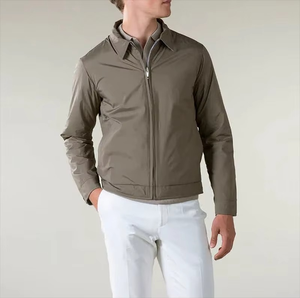 Unisex Lightweight Nylon <b>Windbreaker</b> Fitness Jacket with Hood Zipper Printed Casual Outdoor Summer Wear Short Set for Men Women - Product Image 1