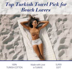 Turkish Sand Free Custom Beach <b>Towels</b> Cotton Personalized Luxury With Logo Quick Dry <b>Bath</b> <b>Towel</b> <b>Sets</b> Absorbent Wholesale - Product Image 5