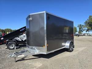 2026 6x12 XLT PRO Galvanized Enclosed Aluminum En Stock Comprar Ahora - Product Image 2