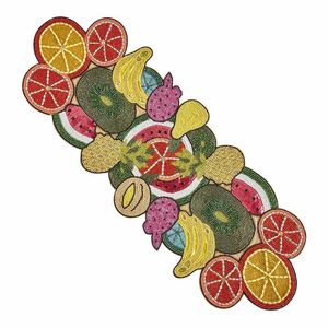Caminos de mesa bordados con cuentas tradicionales, obra de arte de lujo hecha a mano, caminos de mesa con cuentas para decoración del hogar. - Product Image 6