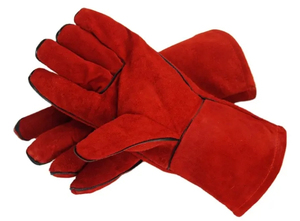 MaxiPact Heavy Duty 12Inch Welding 100% <b>Wool</b> Fire/Heat Resistant Warehouse Animal Handling Protective Work <b>Gloves</b> Touchscreen - Product Image 3