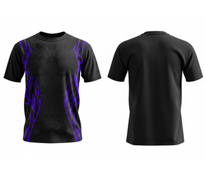Custom Sublimation <b>T</b>-<b>Shirts</b> for Casual and Athletic Wear | Men Women Youth Sizes | Lightweight Quick Dry Training Sportswear - Product Image 3