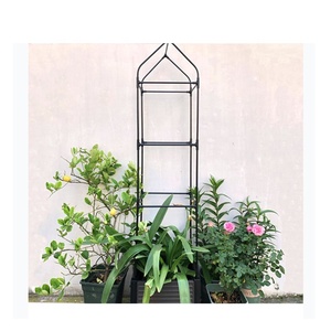Modern Design Plant <b>Support</b> Tower Garden Trellis with Wheels for <b>Tomatoes</b> - Product Image 2