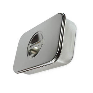 Bandeja de Instrumentos Dentales de Aluminio Plateado, Caja de Esterilización Ligera para Uso Médico - Product Image 2