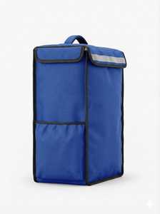 Mochila de Reparto Aislada de Gran Capacidad con Compartimento Térmico para Alimentos y Bolsillos Laterales para Entrega de Comida - Product Image 2