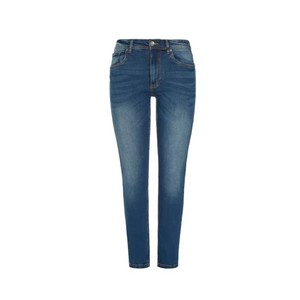 Fabricante directo de alta calidad azul claro Skinny Jeans Mujeres Diseño personalizado Ropa de seda Pantalones de mezclilla Invierno Overruns Spandex - Product Image 6