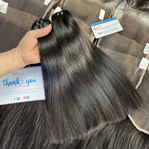 Cheveux humains vierges vietnamiens, prix de gros d'usine, vente chaude, cheveux raides, qualité supérieure - Product Image 3