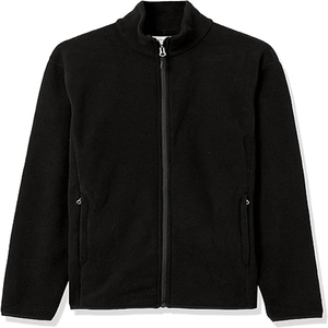 OEM Unisex High Street Style Sherpa <b>Fleece</b> <b>Jacket</b> Half Zip Warm Swing Coat Custom Embroidery Front Waterproof Cotton <b>Lining</b> - Product Image 4