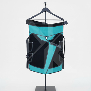 Nueva llegada: Chaps de herrador de lujo Nafko Industry, de cuero genuino, para protección equina, duraderos, de tiro bajo, con cierre de hebilla para kit de herramientas. - Product Image 2