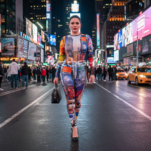 Ropa Deportiva Femenina de Primera Calidad, Mono Sublimado de Manga Larga con Leggings Elásticos a Precio de Mayoreo - Product Image 4