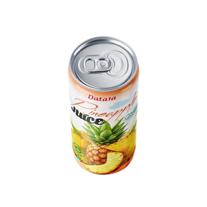 Bebidas OEM/ODM, Lata Delgada de 320 ml, Jugo de Piña, Marca Privada, Jugo de Frutas y Vegetales - Product Image 3