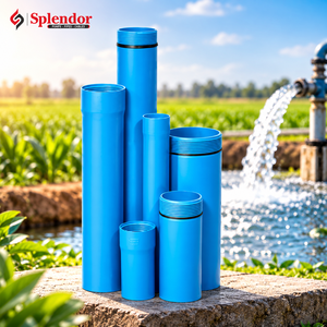 ระบบท่อหุ้มและท่อกรองน้ำบาดาล PVC-U สีน้ำเงิน ผลิตในอินเดีย พร้อมปลายเกลียวสำหรับการสกัดน้ำบาดาล - Product Image 5