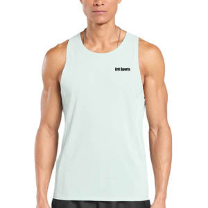 Vêtements de fitness fabriqués au Pakistan, tricotés, respirants, grandes tailles, vêtements d'été, débardeur de sport pour hommes, streetwear, vente directe d'usine - Product Image 1