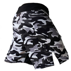 Shorts MMA unisexes confortables, couleur unie, best-sellers, pour le kickboxing, les arts martiaux et l'entraînement de combat. - Product Image 2