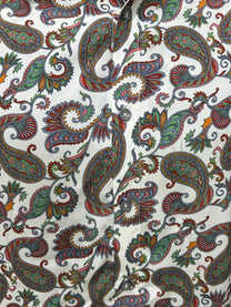 Camisa moderna para hombre, multicolor, de poliéster, con estampado Buti, corte regular, con cuello y mangas cortas para uso diario informal. - Product Image 5