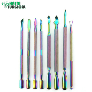 Pousse-cuticules en acier inoxydable de qualité supérieure, outil chirurgical pour éliminer les peaux mortes, manucure, pédicure, instruments chirurgicaux pour ongles - Product Image 2