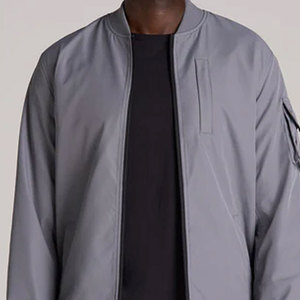 Customizable High Quality Eco-Friendly <b>Vintage</b> Waterproof <b>Bomber</b> <b>Jacket</b> Causal Wear Trending Design Men <b>Bomber</b> <b>Jacket</b> - Product Image 3