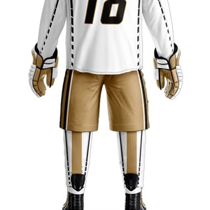 Uniforme de hockey sur glace personnalisé avec impression par sublimation avancée et logo brodé |   Pantalons en jersey OEM en gros - Product Image 5