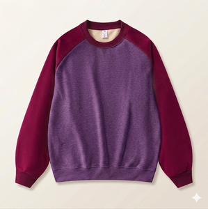 เสื้อสเวตเชิ้ตทรงหลวมไหล่ตก ผ้าฝ้ายฟลีซ สไตล์เทรนดี้ สำหรับผู้ชาย เสื้อสเวตเชิ้ตแบบสปอร์ต - Product Image 3