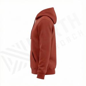 Sweat à capuche personnalisé en coton épais 100 % pour homme, 500 GSM, coupe ample, impression de logo personnalisée, pull-over doux, couleur personnalisée - Product Image 1