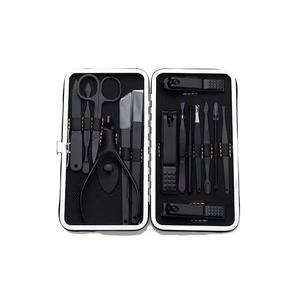 <b>Nail</b> Kit 7 in 1 Stainless Steel Manicure Tools Set Single Spring Professional Durable Portable <b>Case</b> Classic Style Adult Use - Product Image 1