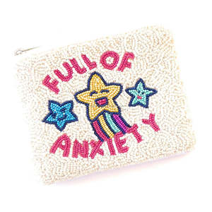 Custom Handmade <b>Crab</b> Beaded Clutch Zipper Coin Pouch Cute Animal Trendy Unisex Ocean Theme Gift Bag Summer Beach Travel - Product Image 6