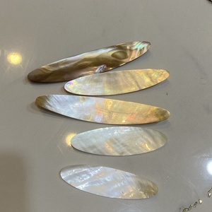 White Mother Pearl Slice <b>Fishing</b> Lure Spoon Hard <b>Floating</b> Bait Boat Polished Seashell Fish Attractor for Pike Trout Lake Ocean - Product Image 6