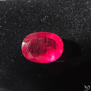 7.92CT Mozambique Ruby Oval Cut African Red Loose Gemstone for Collection and Custom Jewellry - Product Image 5