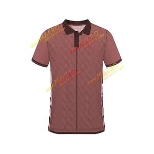 ผ้าฝ้ายถักซับลิเมตสำหรับเสื้อเชิ้ตผ้าทอลายทแยงเป็นมิตรกับสิ่งแวดล้อมระบายอากาศได้ชุดเครื่องแบบลำลองธุรกิจพิมพ์ลายว่างเปล่า - Product Image 5